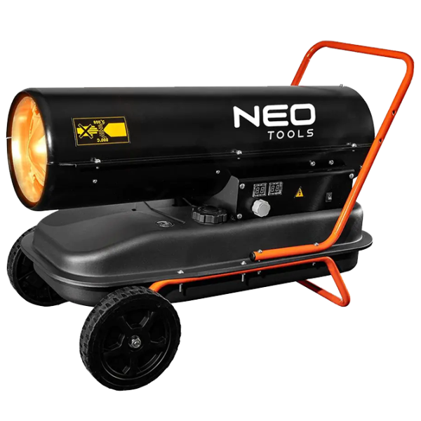 Тепловая пушка на дизеле NEO Tools 90-081 30000 Вт/ 300 м²/ 750 м³/ ч photo 1 Тепловая пушка на дизеле NEO Tools 90-081 30000 Вт/ 300 м²/ 750 м³/ ч photo 1