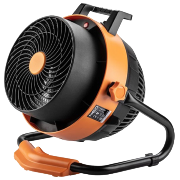 Тепловая пушка Электрическая NEO Tools 90-070 2400 Вт/ 50 м²/ 460 м³/ ч photo 1