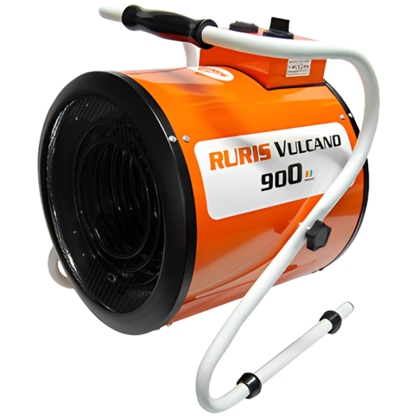 Aerotermă Electrică Ruris Vulcano 900 BG-C9/ 3 9000 W/ 180 m²/ 742 m³/ h photo 1