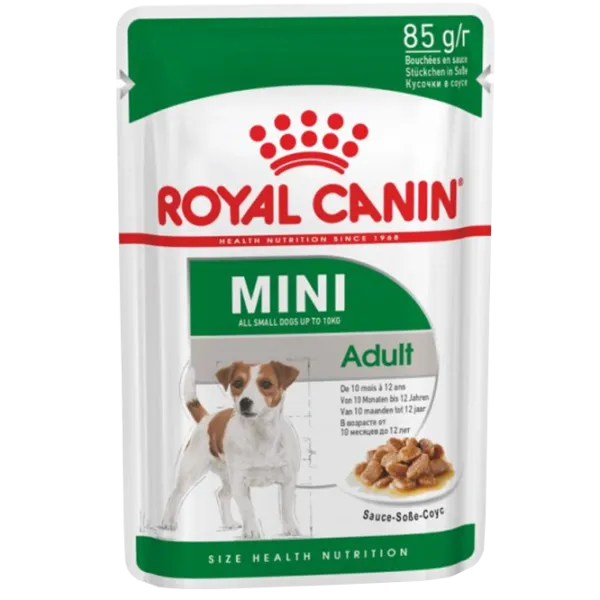 Hrană pentru câini umedă Royal Canin Mini Adult 27831-001 0.085 kg/ Carne photo 1