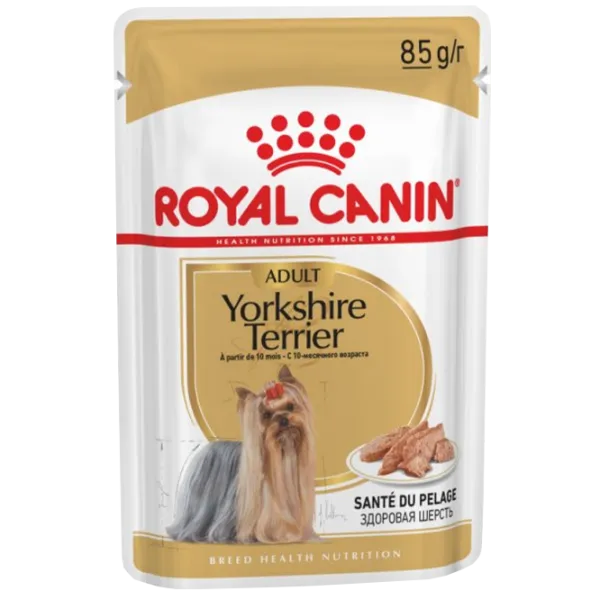 Hrană pentru câini umedă Royal Canin Yorkshire Adult 27832-001 0.085 kg/ Carne photo 1