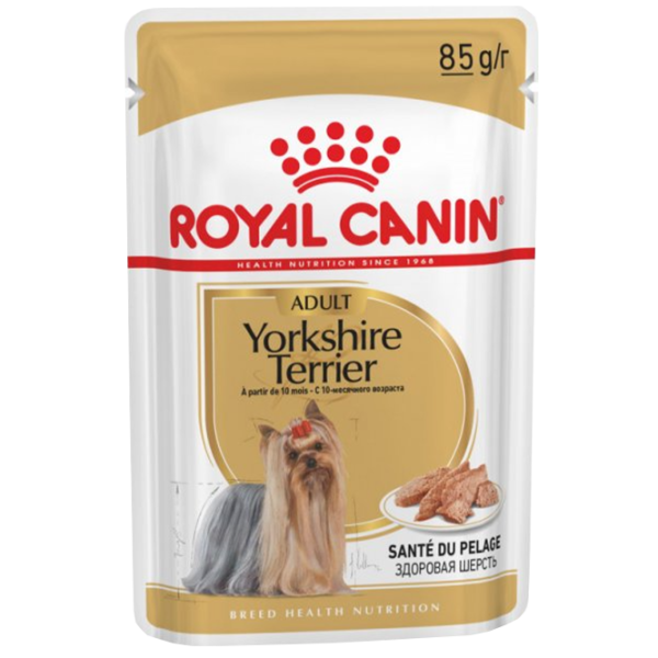 Hrană pentru câini umedă Royal Canin Yorkshire Adult 27832-001 0.085 kg/ Carne photo 1