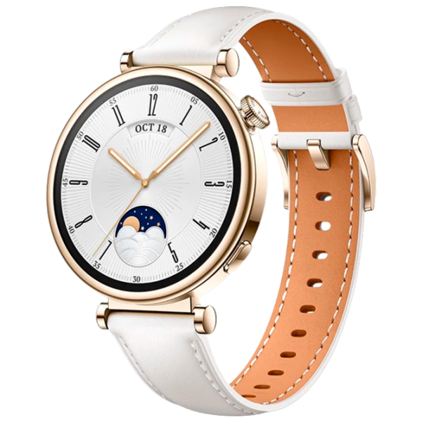 Умные часы Huawei Watch GT 4 1.32"/ 41 мм/ Золото - Белый photo 1