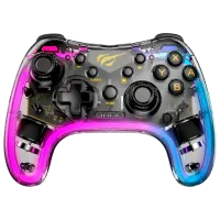 Геймпад Havit G180BT Беспроводные / 15 buttons / Прозрачный