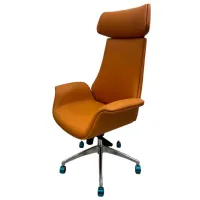 Fotoliu de birou ART Lotus ECO Piele/ Orange