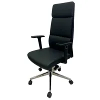 Офисное кресло ART Oscar ЭКО Кожа/ Черный