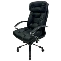 Fotoliu de birou ART Bronx ECO Piele/ Black