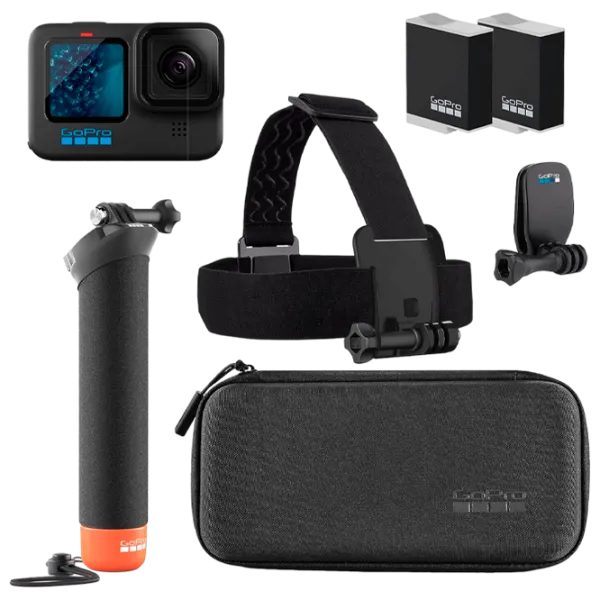 Cameră action GoPro HERO 11 + Bundle Accessories 27 MP / 1720 mAh / Black photo 1