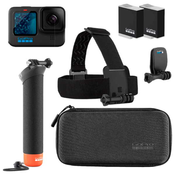 Cameră action GoPro HERO 11 + Bundle Accessories 27 MP / 1720 mAh / Black photo 1
