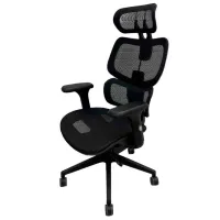 Fotoliu de birou ART Matrix Pânză, plasă acrilică/ Black