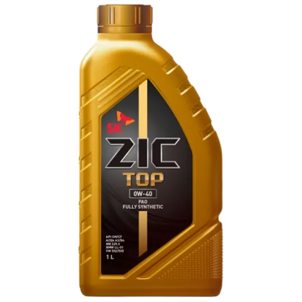 Ulei de motor ZIC 0W-40 Top 0W-40 1 l sintetic photo 1