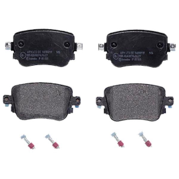Тормозные колодки Brembo P 85 135 задние/ дисковые photo 1 Тормозные колодки Brembo P 85 135 задние/ дисковые photo 1