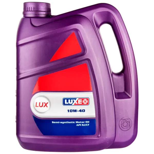 Ulei de motor Luxe Lux 10w40 SJ/ CF 10W-40 5 l semisintetic photo 1
