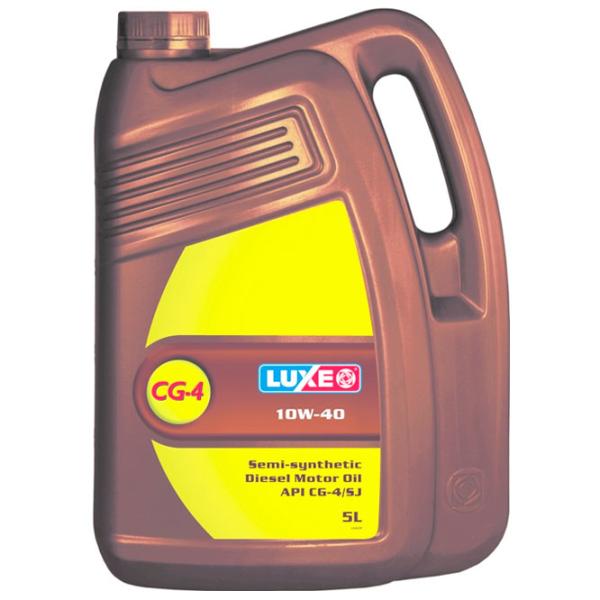 Моторное масло Luxe 10W40 CG-4/ SJ 10W-40 4 л полусинтетическое photo 1 Моторное масло Luxe 10W40 CG-4/ SJ 10W-40 4 л полусинтетическое photo 1
