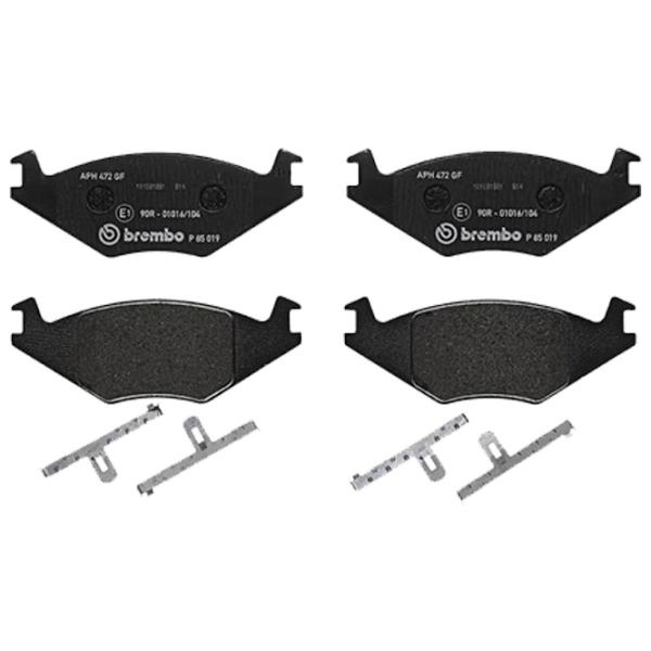 Тормозные колодки Brembo P 85 019 передние/ дисковые photo 1 Тормозные колодки Brembo P 85 019 передние/ дисковые photo 1
