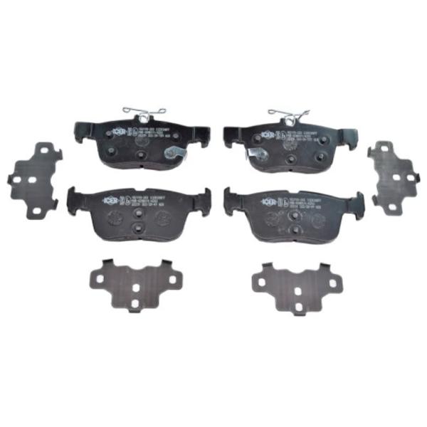 Тормозные колодки Icer 182198-203 задние/ дисковые photo 1