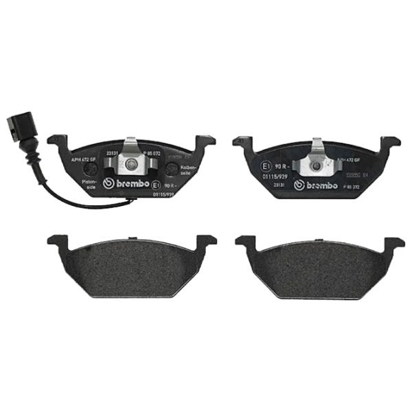 Тормозные колодки Brembo P 85 072 передние/ дисковые photo 1 Тормозные колодки Brembo P 85 072 передние/ дисковые photo 1
