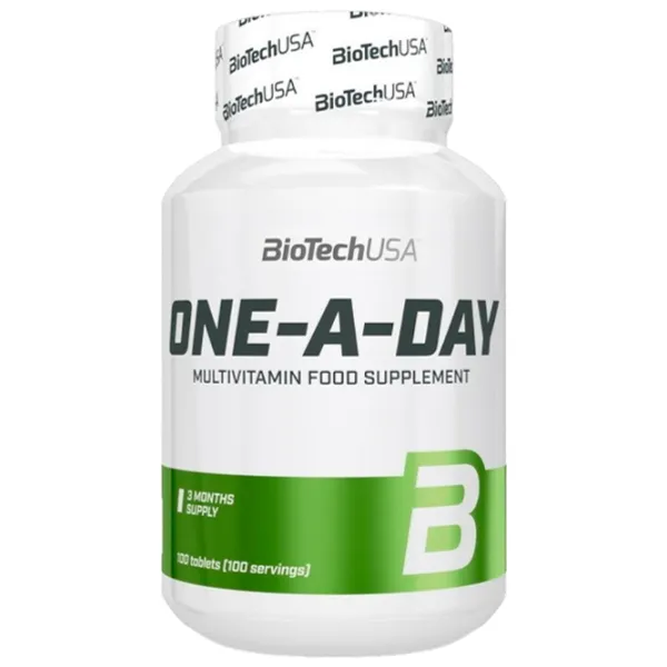 Vitamine și minerale BioTechUSA One a Day (5999076244737) 100 capsule photo 1