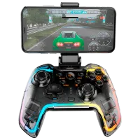 Геймпад Havit G158BT Pro Беспроводные / 16 buttons / Прозрачный