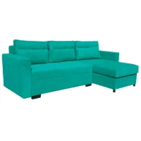 Диван Platan Kacper 86 (5475558) Велюр/ Зелёный