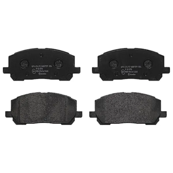 Тормозные колодки Brembo P 83 078 передние/ дисковые photo 1 Тормозные колодки Brembo P 83 078 передние/ дисковые photo 1