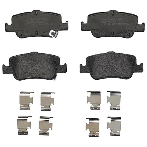 Plăcuțe de frână Brembo P 83 080 spate/ disk photo 1 Plăcuțe de frână Brembo P 83 080 spate/ disk photo 1