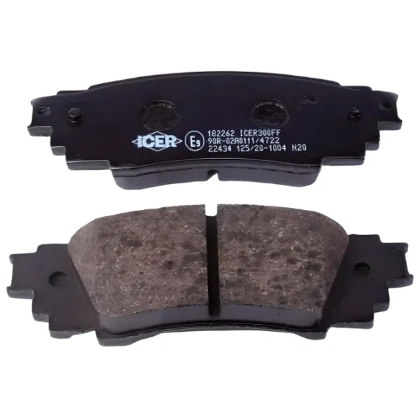 Тормозные колодки Icer 182262 задние/ дисковые photo 1 Тормозные колодки Icer 182262 задние/ дисковые photo 1