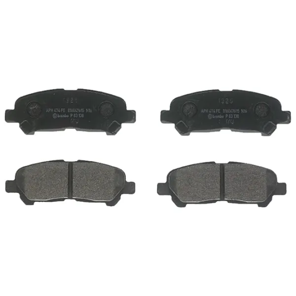 Plăcuțe de frână Brembo P 83 138 spate/ disk photo 1