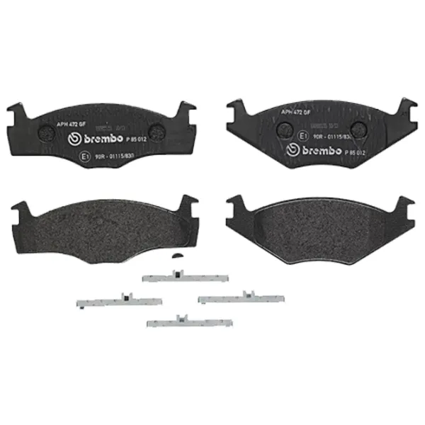 Тормозные колодки Brembo P 85 012 передние/ дисковые photo 1 Тормозные колодки Brembo P 85 012 передние/ дисковые photo 1
