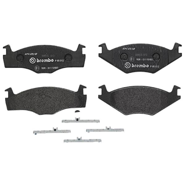 Тормозные колодки Brembo P 85 012 передние/ дисковые photo 1 Тормозные колодки Brembo P 85 012 передние/ дисковые photo 1