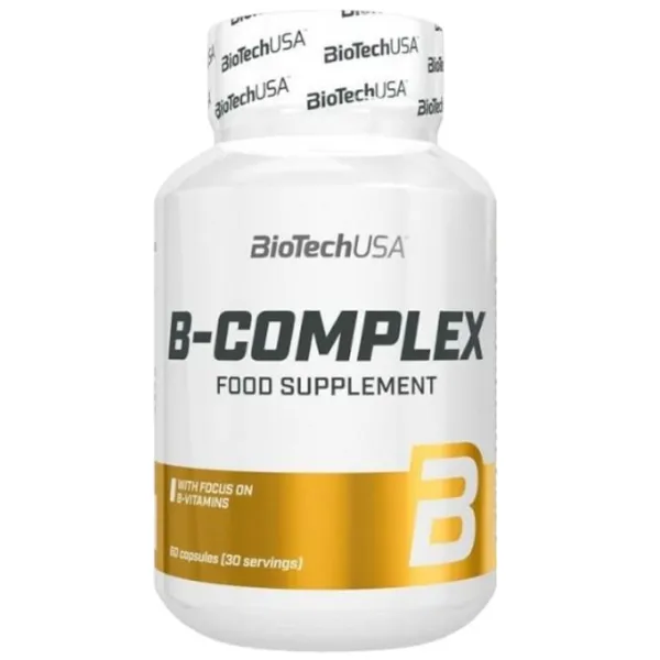 Vitamine BioTechUSA B-Complex (5999076234608) 60 capsule photo 1