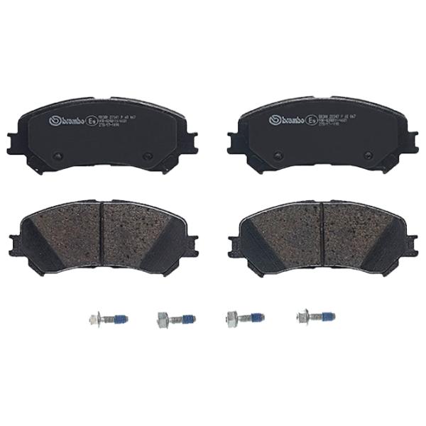 Тормозные колодки Brembo P 68 067 передние/ дисковые photo 1