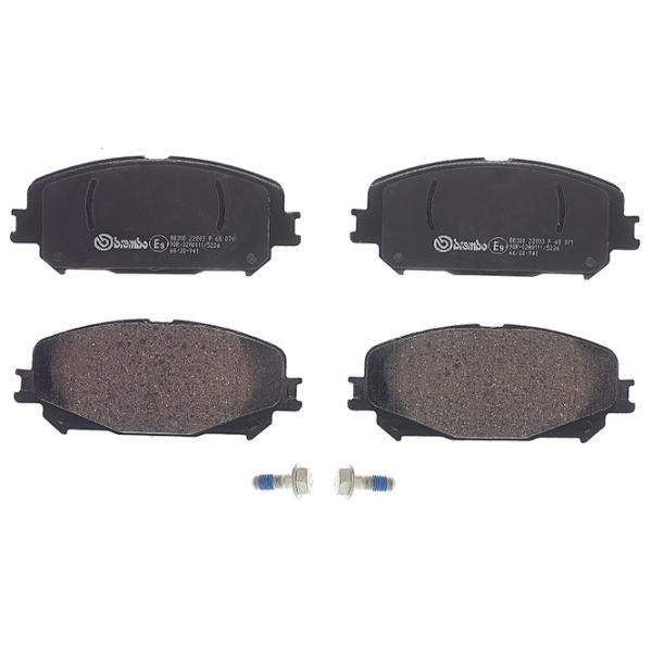 Plăcuțe de frână Brembo P 68 071 față/ disk photo 1 Plăcuțe de frână Brembo P 68 071 față/ disk photo 1