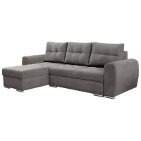 Диван Platan Ulla 05 (5475656) Вельвет/ Серый