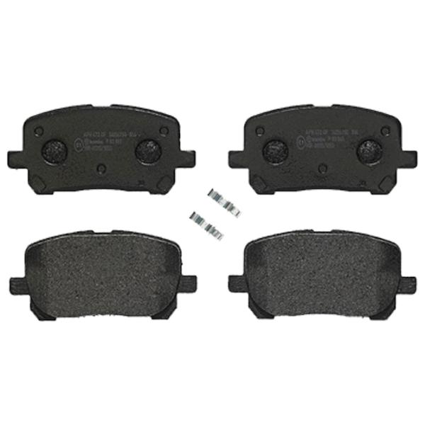 Тормозные колодки Brembo P 83 061 передние/ дисковые photo 1 Тормозные колодки Brembo P 83 061 передние/ дисковые photo 1