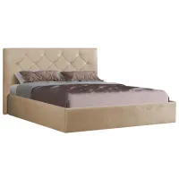 Кровать Modern Aura Kanna 05 160 x 200 см/ Массив/ Бежевый