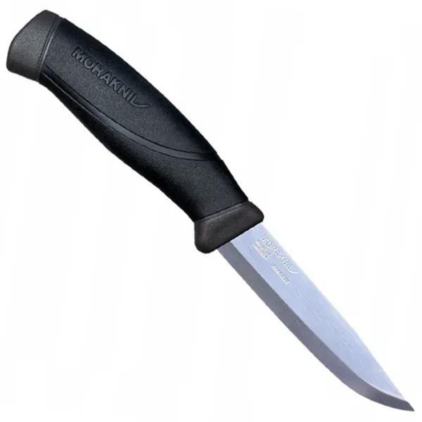 Нож Morakniv Companion anthracite 13165 кемпинговый/ Sandvik 12C27 photo 1