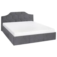 Кровать Modern Monica Alaska 10 160 x 200 см / Массив / Серый