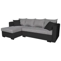 Диван Platan Karol 07 (5475566) Искусственная кожа / Черный