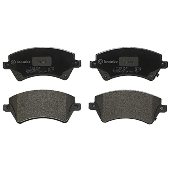 Тормозные колодки Brembo P 83 064 передние/ дисковые photo 1