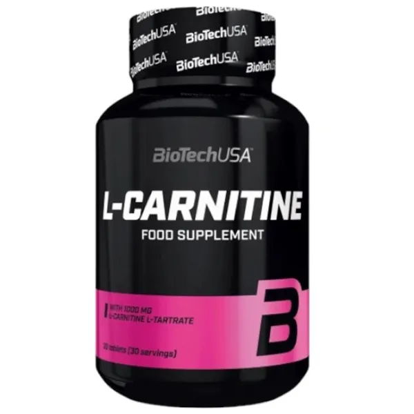 Arzătoare de grăsime BioTechUSA L-Carnitine (5999076234035) 30 capsule photo 1