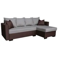 Диван Platan Karol 07 (5475564) Искусственная кожа / Коричневый