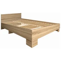 Кровать Modern Tennessee 160 x 200 см/ ЛДСП/ Дуб cонома