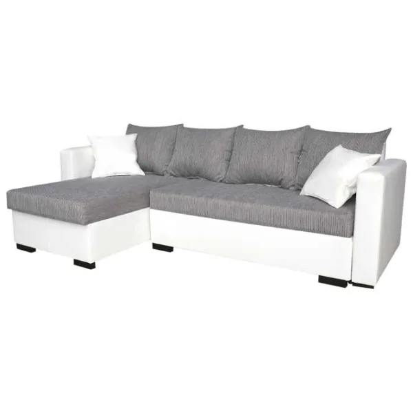 Canapea Platan Karol 07 (5475562) Piele artificială / White photo 1