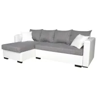 Canapea Platan Karol 07 (5475562) Piele artificială / White