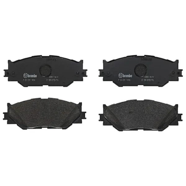 Тормозные колодки Brembo P 83 074 передние/ дисковые photo 1