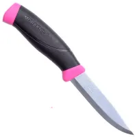 Нож Morakniv Companion Cerise 12884 кемпинговый/ Sandvik 12C27