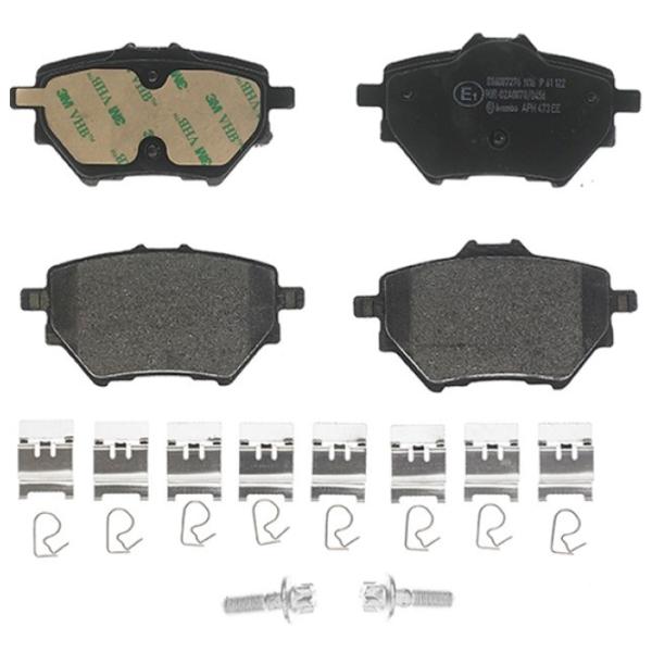 Тормозные колодки Brembo P 61 122 задние/ дисковые photo 1 Тормозные колодки Brembo P 61 122 задние/ дисковые photo 1
