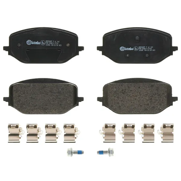 Тормозные колодки Brembo P 61 142 передние/ дисковые photo 1 Тормозные колодки Brembo P 61 142 передние/ дисковые photo 1