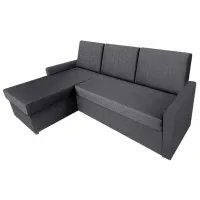 Диван Modern Leader Alaska 10 (5592327) Микрофибра/ Тёмно-серый